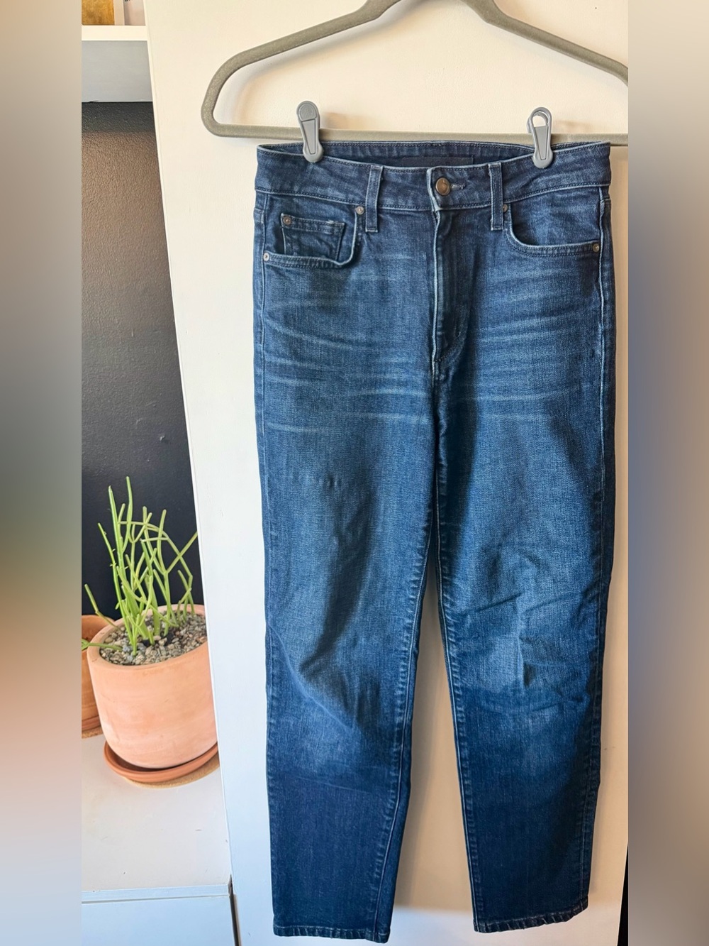 Joe's Jeans Women's Dark Blue Cropped Ankle Jeans